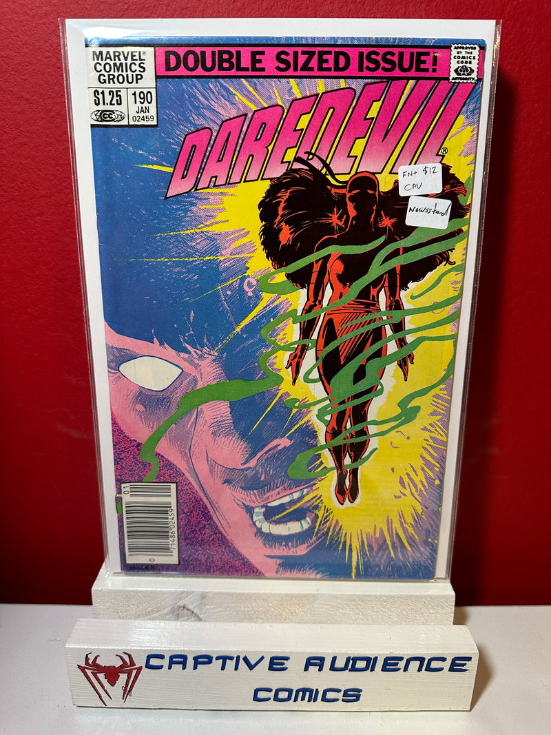 Daredevil, Vol. 1 #190 - Newsstand CPV - FN+