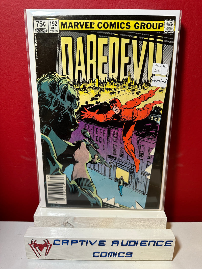 Daredevil, Vol. 1 #192 - Newsstand CPV - FN+