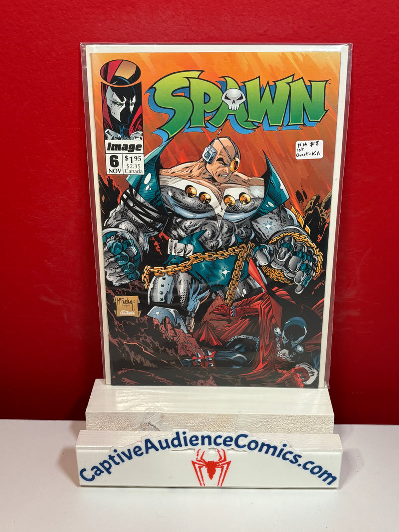Spawn #6 - 1st Overt-Kill - NM