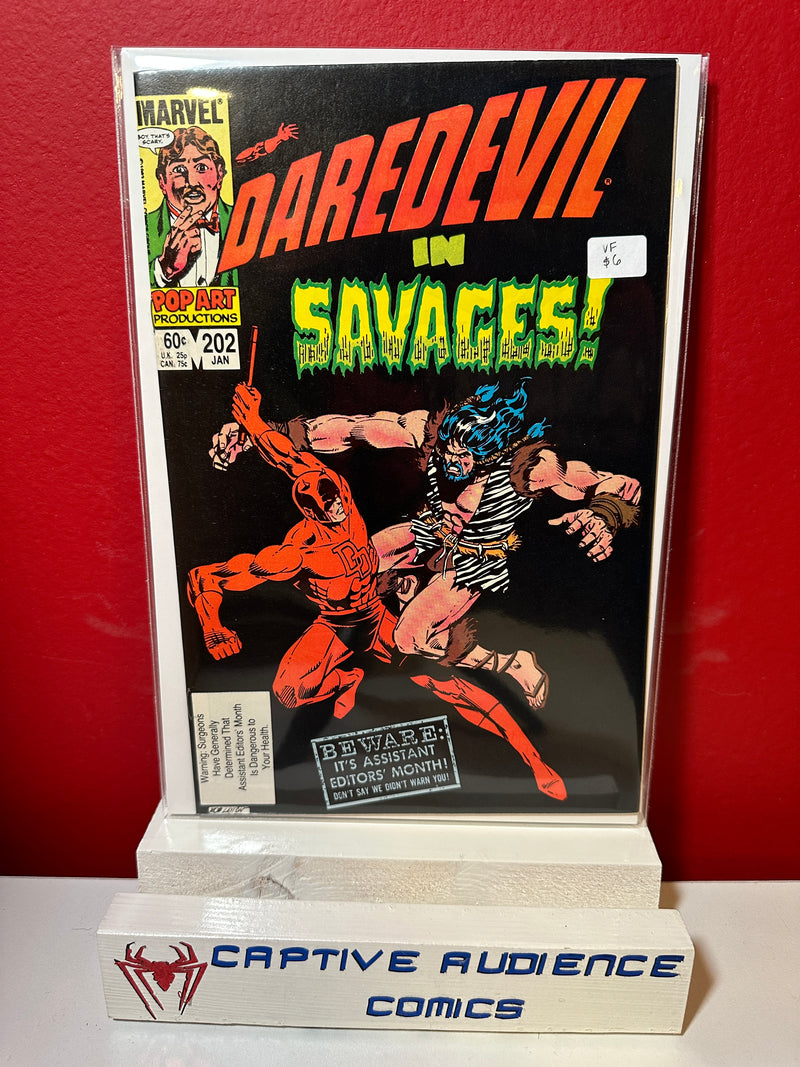 Daredevil, Vol. 1 #202 - VF