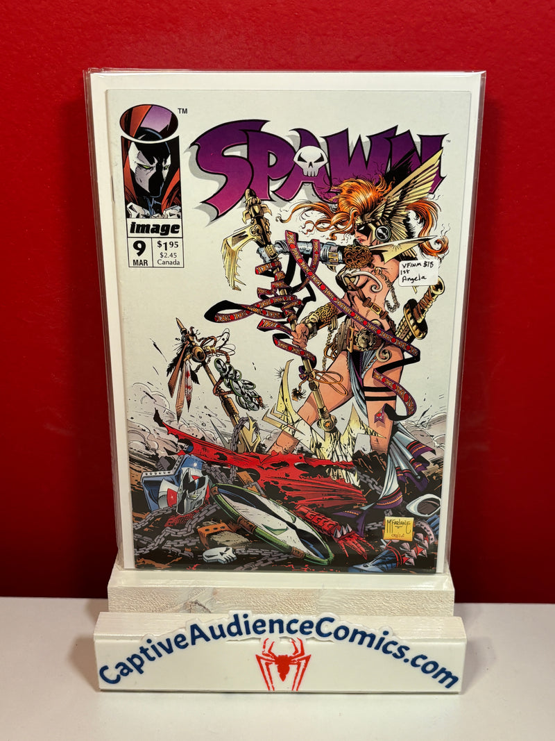 Spawn #9 - 1st Angela - VF/NM