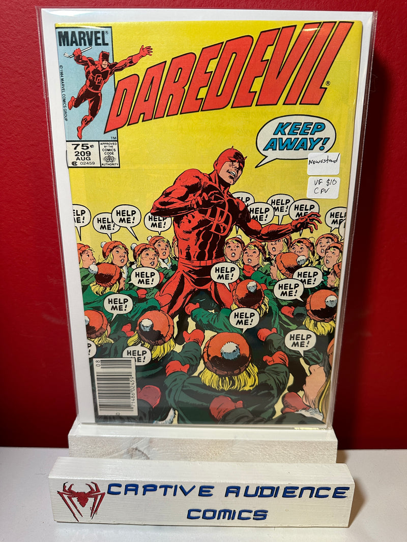 Daredevil, Vol. 1 #209 - Newsstand CPV - VF