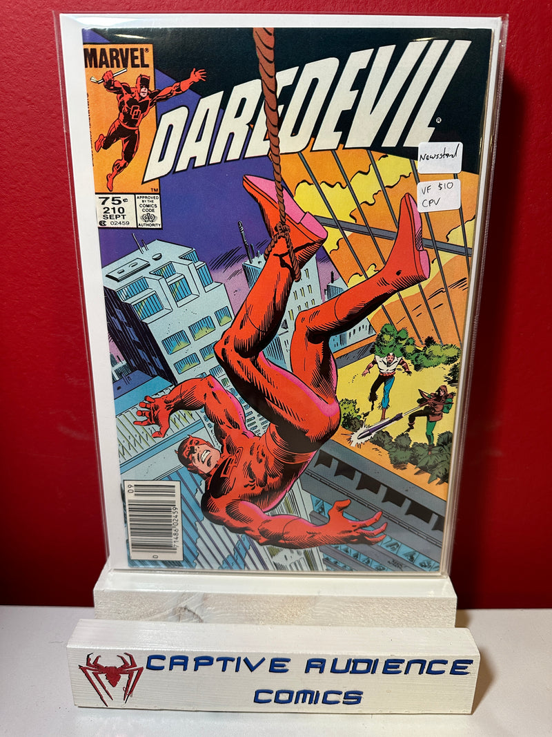 Daredevil, Vol. 1 #210 - Newsstand CPV - VF
