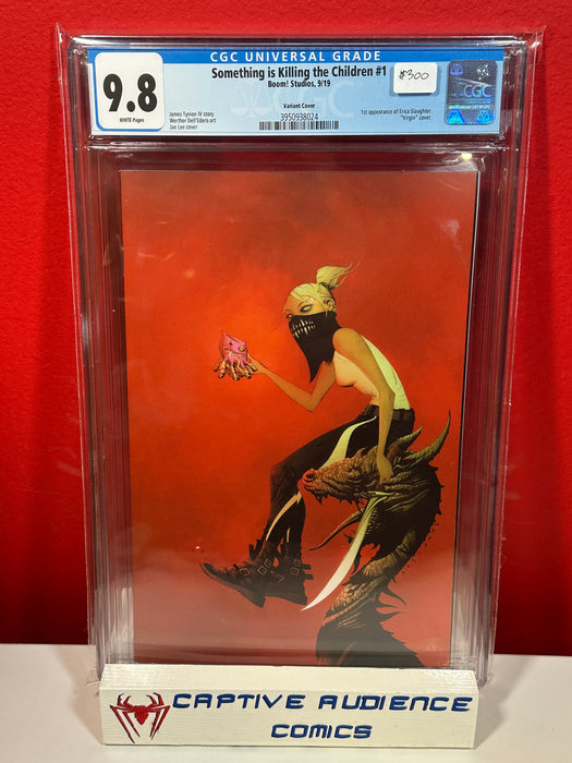 Somwthing is Killing the Children #1 - 1st Erica Slaughter Jae Lee Virgin - CGC 9.8