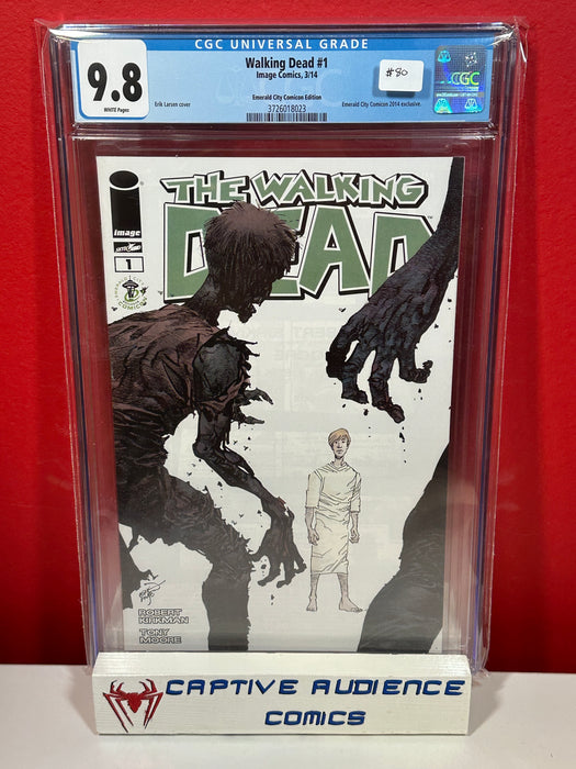 Walking Dead, The #1 - Erik Larsen Emerald City Comicon Variant - CGC 9.8