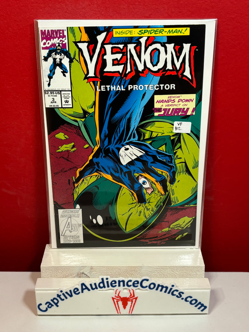 Venom: Lethal Protector, Vol. 1 #3 - VF