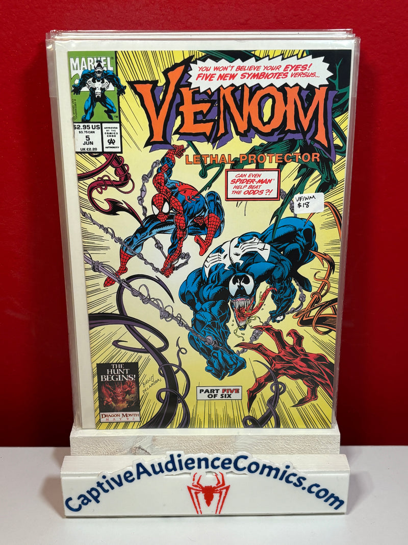 Venom: Lethal Protector, Vol. 1 #5 - VF/NM