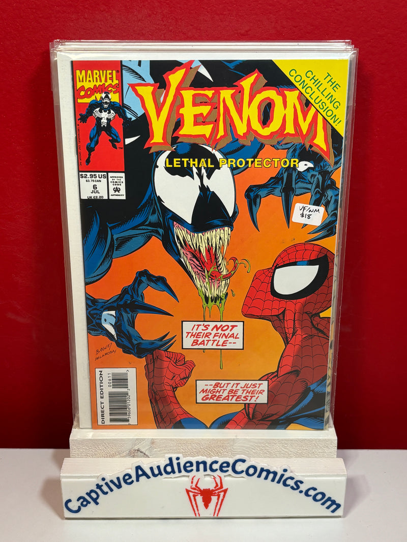Venom: Lethal Protector, Vol. 1 #6 - VF/NM