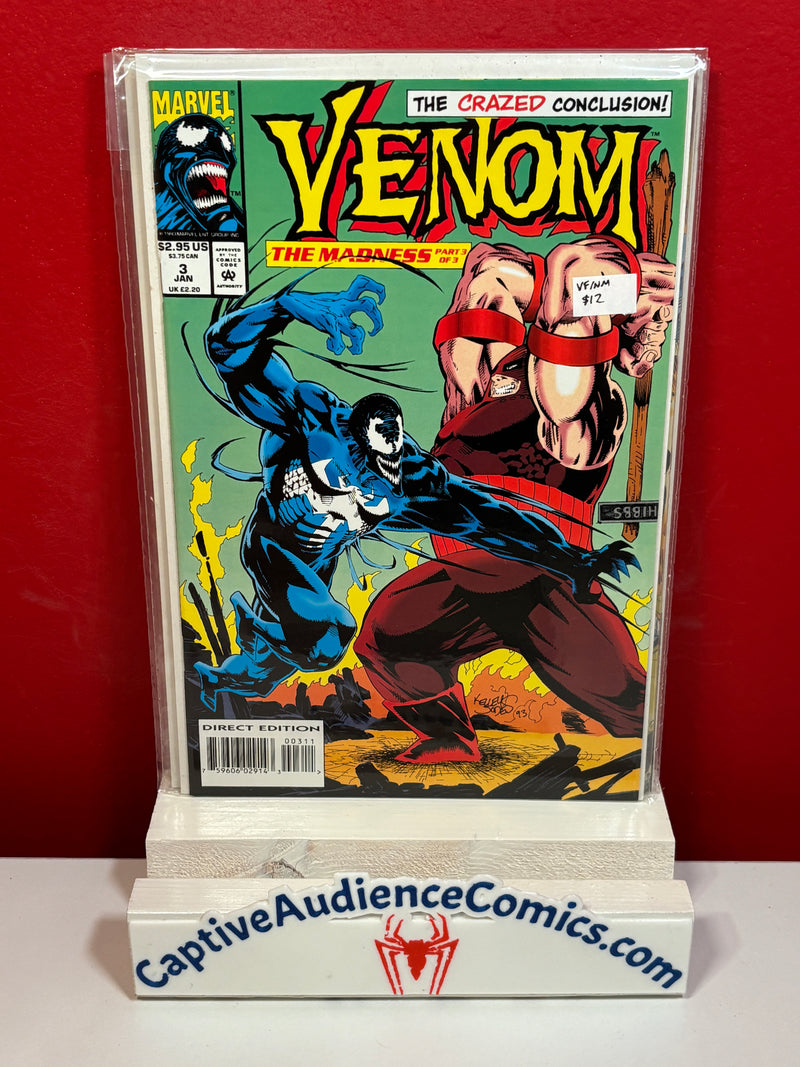 Venom: The Madness #3 - VF/NM
