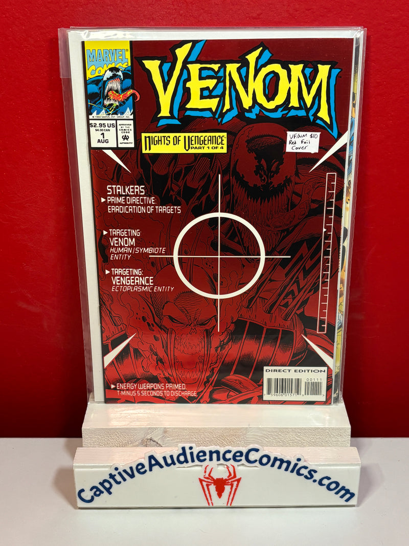 Venom: Nights of Vengeance #1 - Red Foil Cover - VF/NM