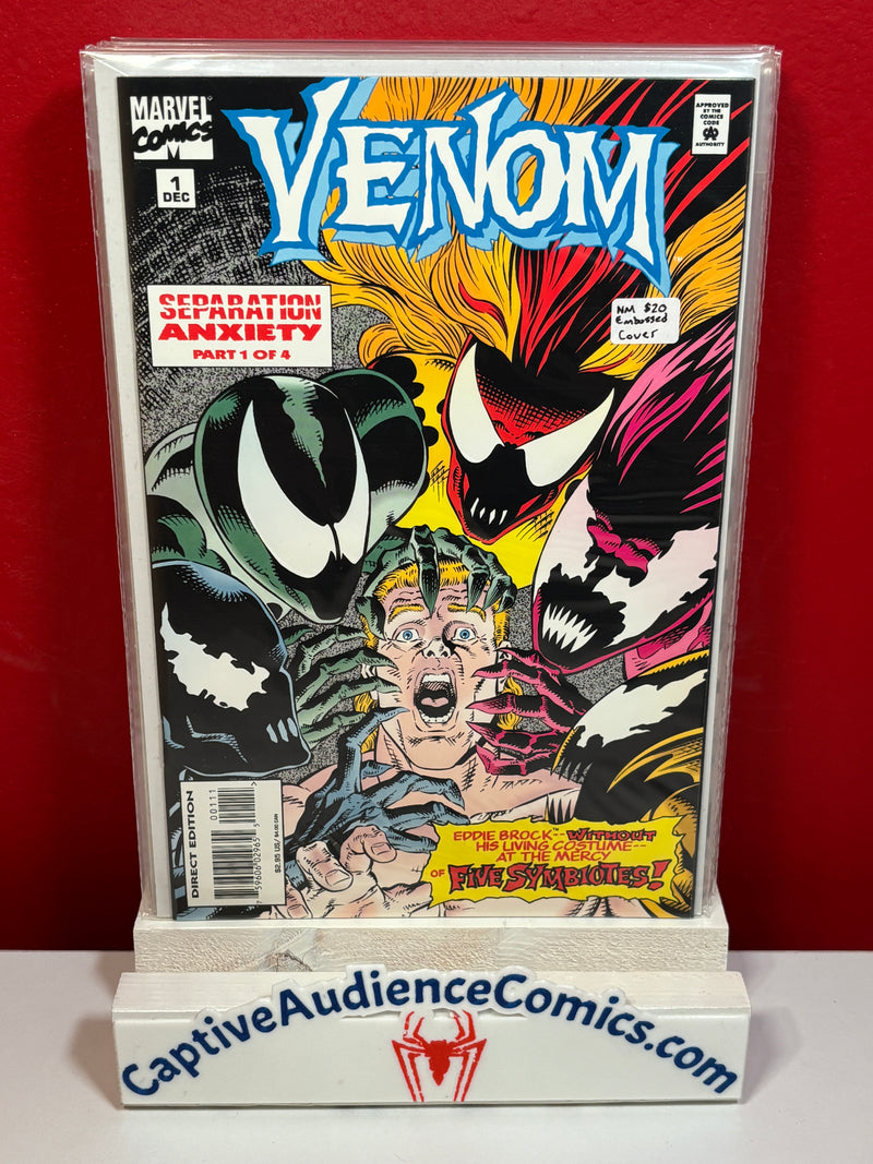 Venom: Separation Anxiety, Vol. 1 #1 - Embossed Cover - NM