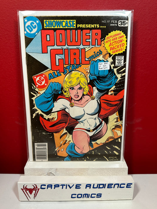 Showcase #97 - 1st Solo Power Girl - FN+