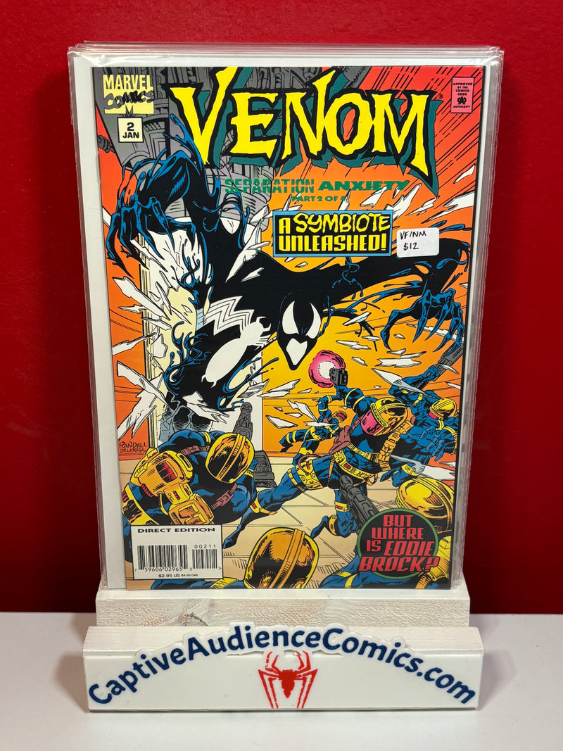 Venom: Separation Anxiety, Vol. 1 #2 - VF/NM