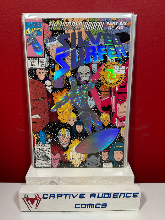 Silver Surfer, Vol. 3 #75 - Foil Embossed Cover - NM