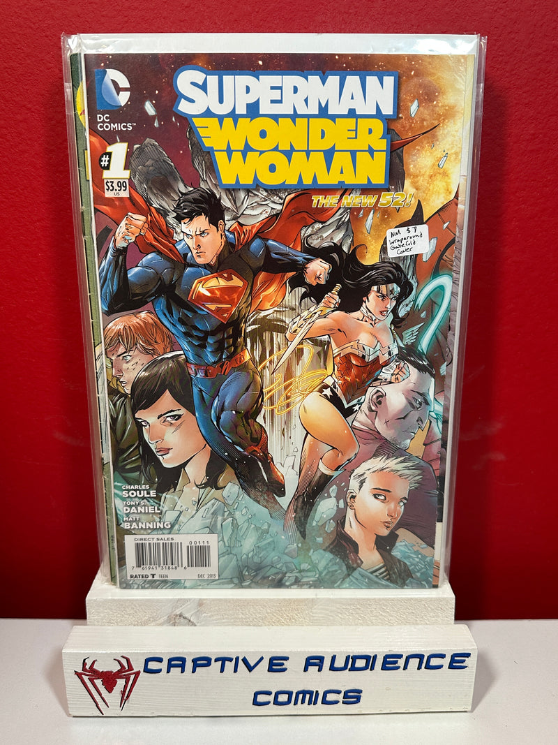Superman / Wonder Woman #1 - Wraparound Gatefold Cover - NM