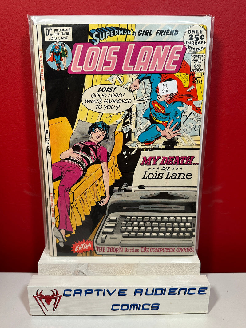 Superman's Girl Friend Lois Lane #115 - FN
