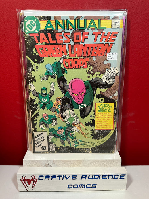 Tales of the Green Lantern Corps Annual #2 - Alan Moore - FN+