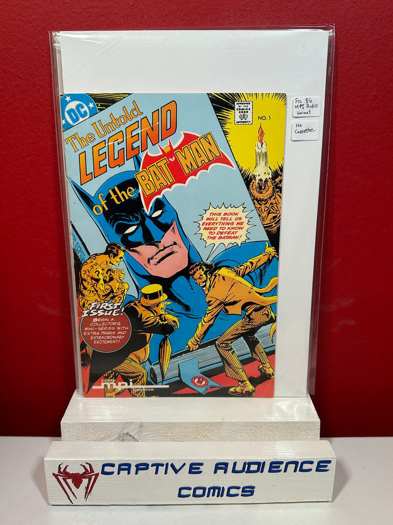 Untold Legend of the Batman, The #1 - MPI Audio Variant - No Cassette - FN
