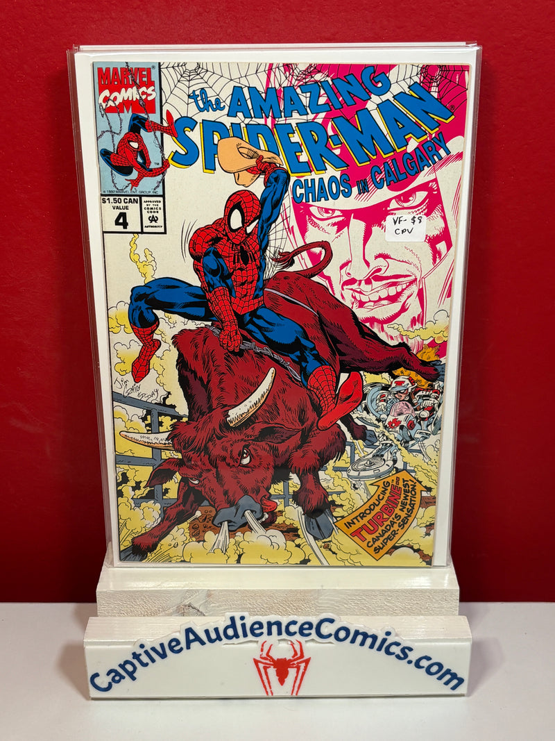 Amazing Spider-Man: Chaos in Calgary, The #4 - CPV - VF-