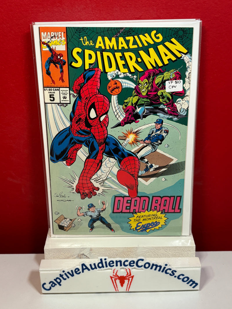 Amazing Spider-Man: Dead Ball, The #5 - CPV - VF