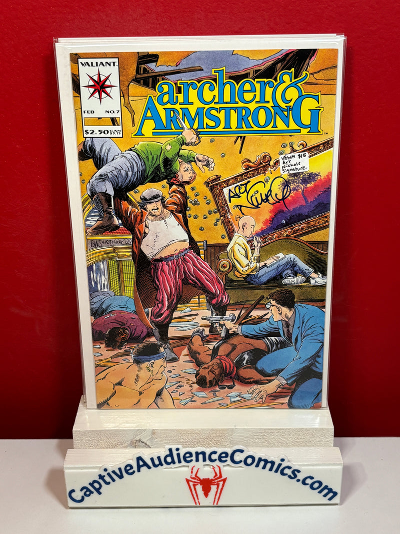 Archer & Armstrong, Vol. 1 #7 - Art Nichols Signature - VF/NM
