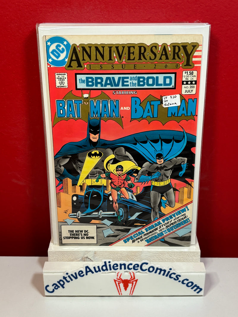 Brave and the Bold, The #200 - 1st Katana - VF