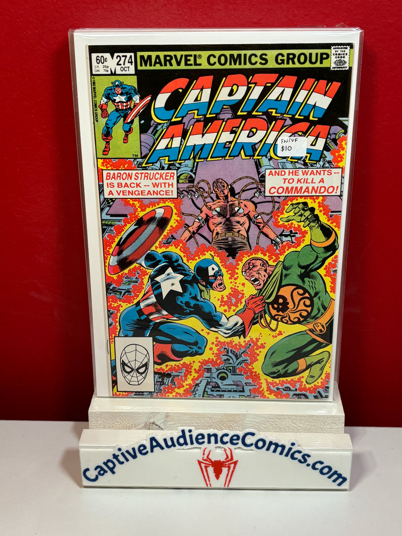 Captain America, Vol. 1 #274 - FN/VF