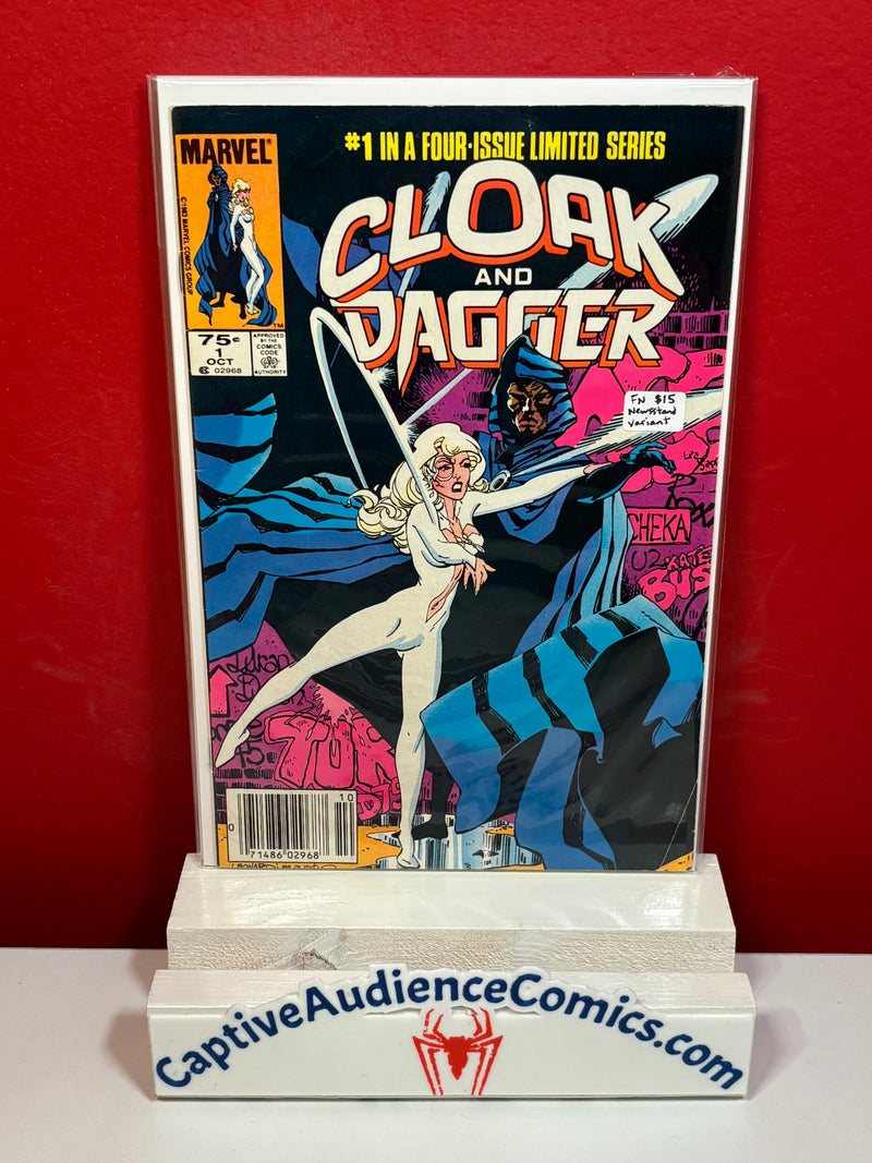 Cloak and Dagger, Vol. 1 #1 - Newsstand Variant - FN