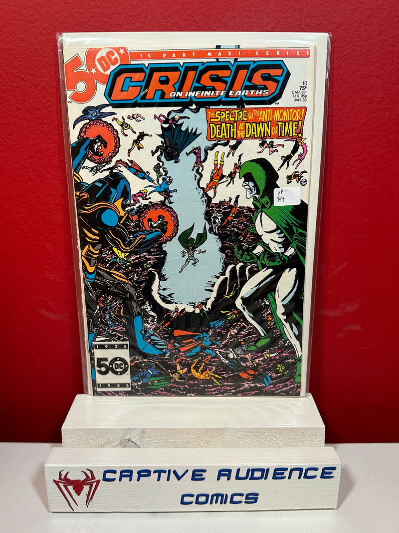 Crisis On Infinite Earths #10 - VF-