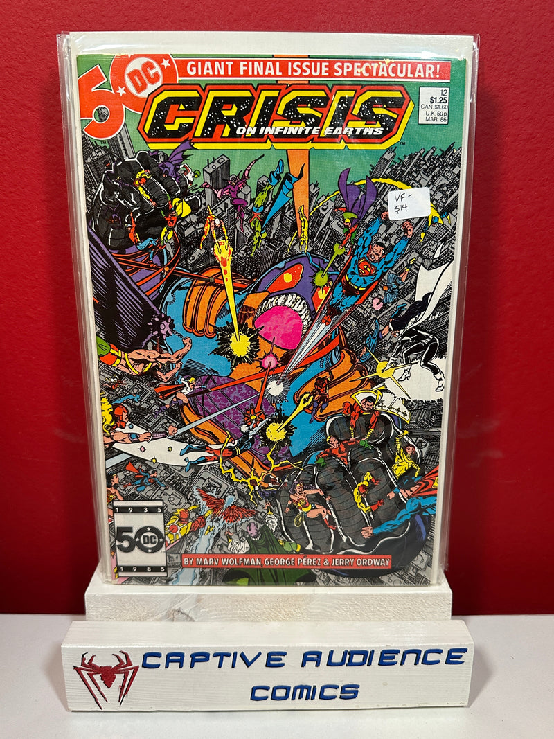 Crisis On Infinite Earths #12 - VF-