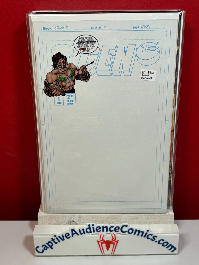 Gen 13, Vol. 2 #1 - Blank Variant - VF