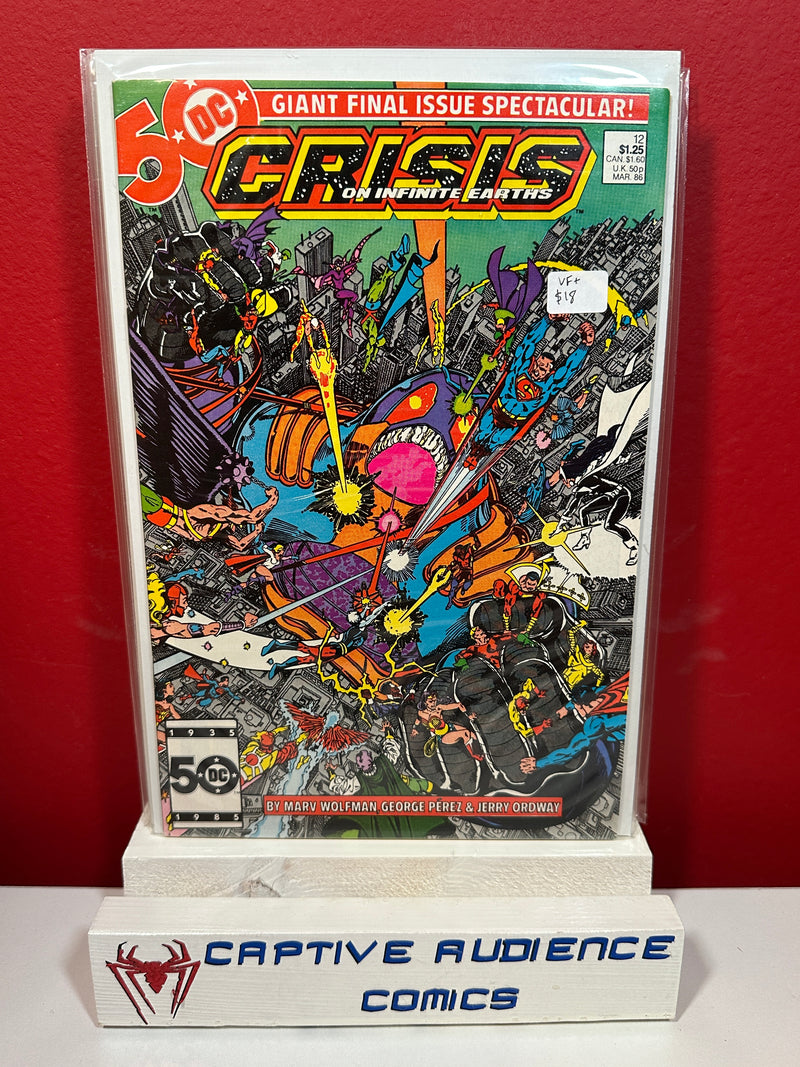Crisis On Infinite Earths #12 - VF+