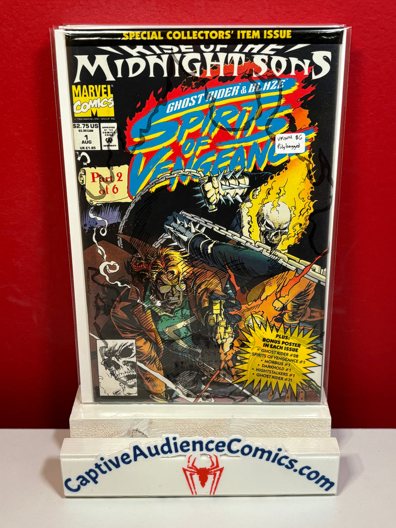 Ghost Rider / Blaze: Spirits of Vengeance #1 - Polybagged - VF/NM