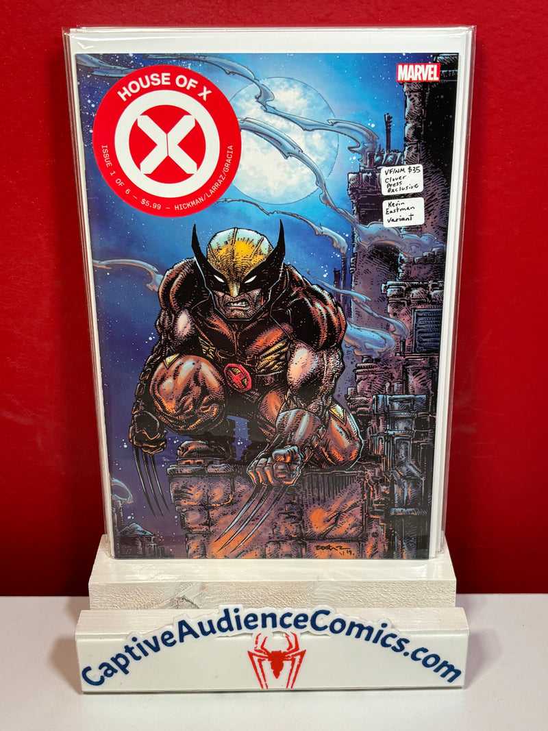 House of X #1 - Édition exclusive Clover Press avec couverture variante de Kevin Eastman - TB/NM
