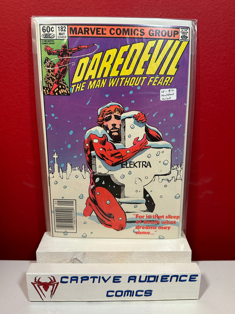 Daredevil, Vol. 1 #182 - Newsstand Variant - VF-