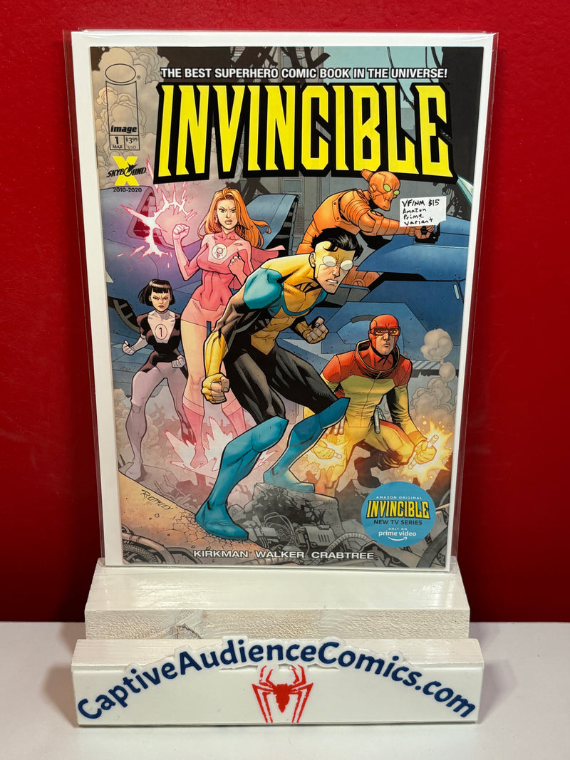 Invincible #1 - Amazon Prime Variant - VF/NM