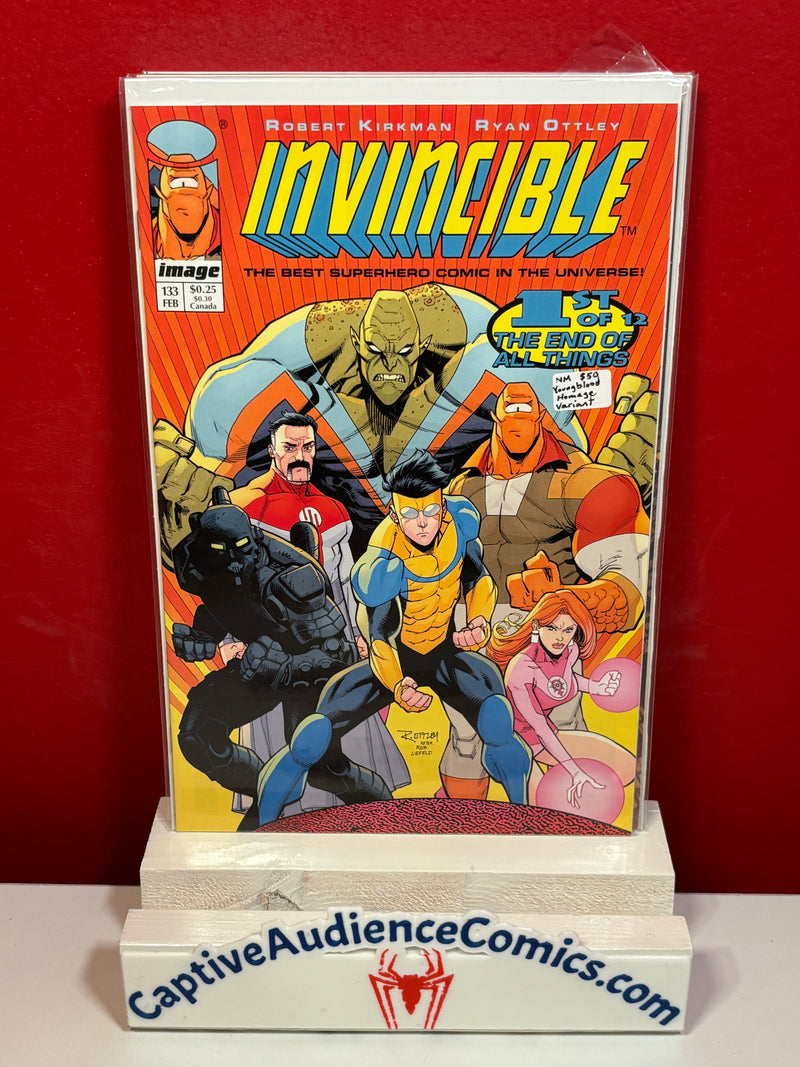 Invincible #133 - Youngblood Homage Variant - NM