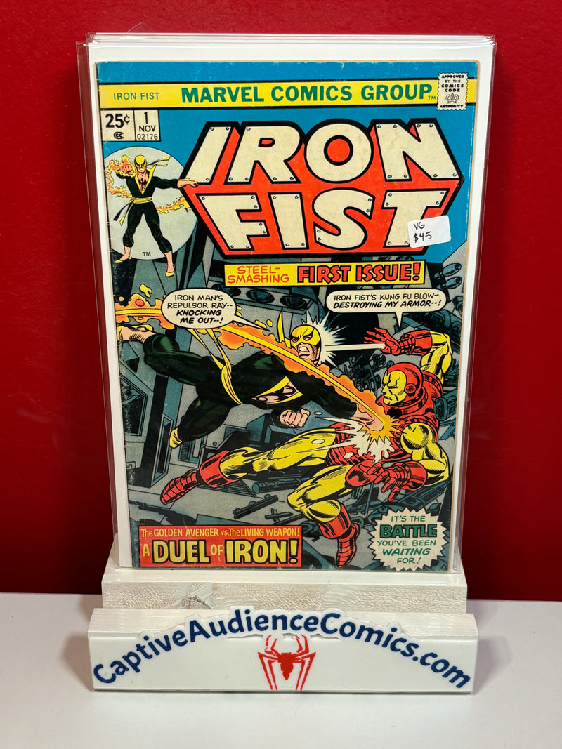 Iron Fist, Vol. 1 #1 - VG