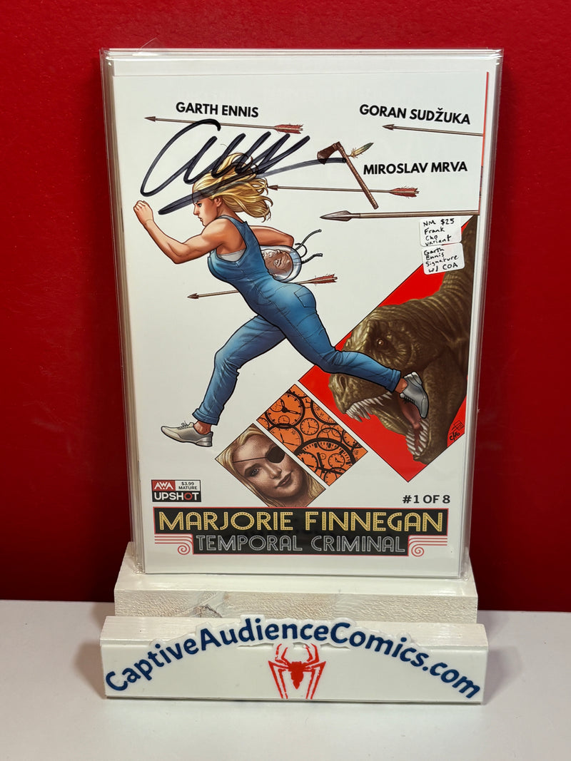 Marjorie Finnegan: Temporal Criminal #1 - Frank Cho Variant - Garth Ennis Signature w/ CoA - NM
