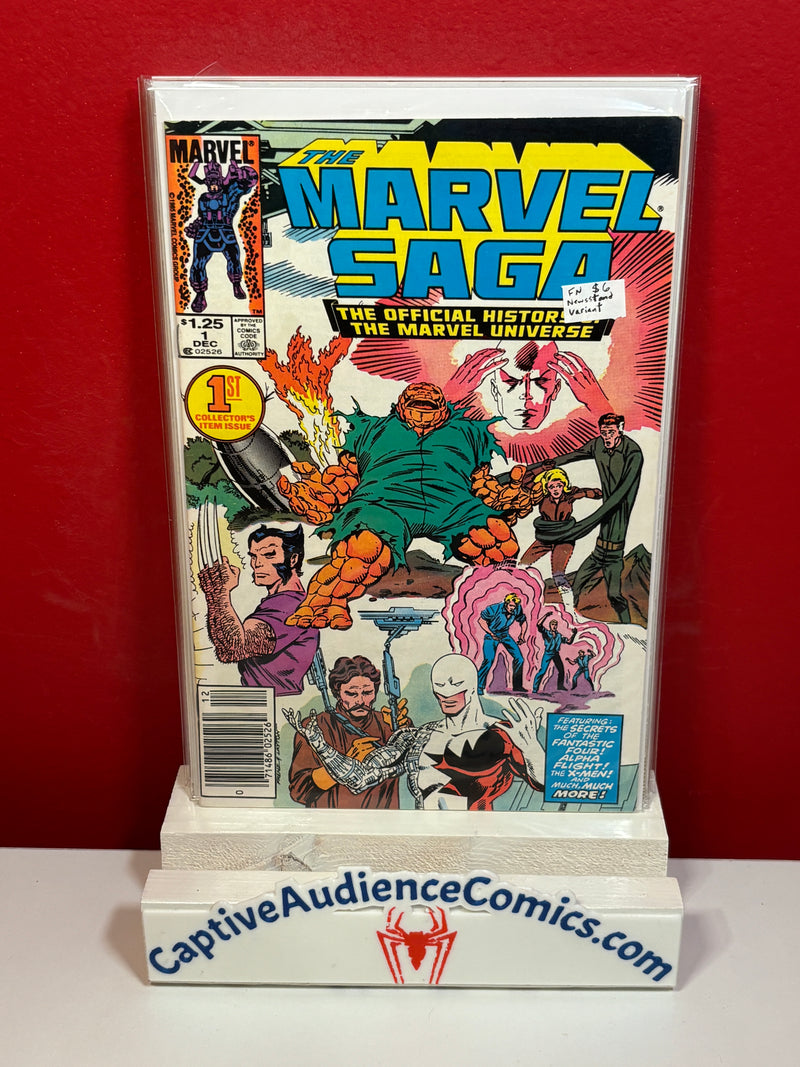 Marvel Saga, The #1 - Newsstand Variant - FN
