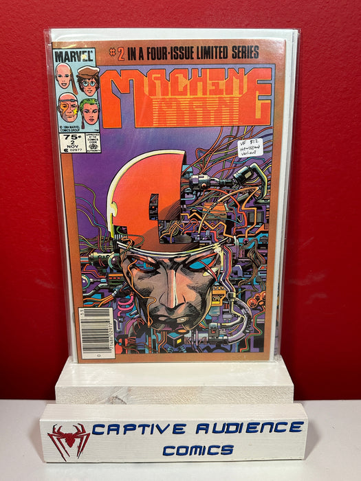 Machine Man, Vol. 2 #2 - Newsstand Variant - VF