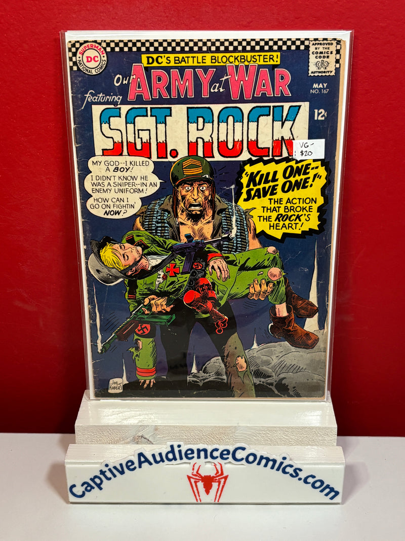 Our Army At War, Vol. 1 #167 - VG-