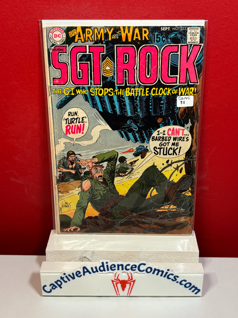 Our Army At War, Vol. 1 #223 - GD/VG