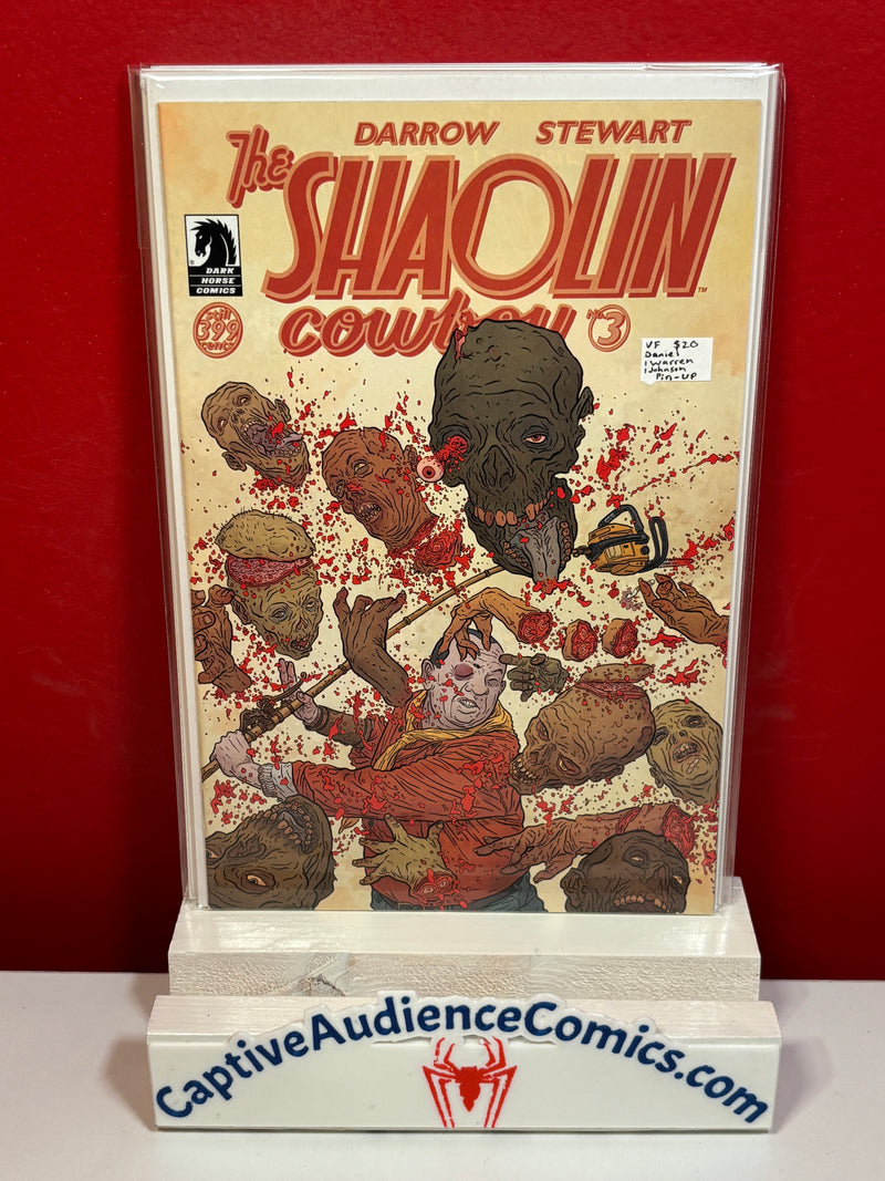Shaolin Cowboy #3 - Daniel Warren Johnson Pin-Up - VF