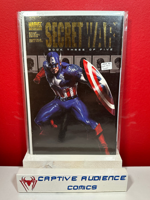 Secret War #3 - Gold Foil Cover - VF/NM