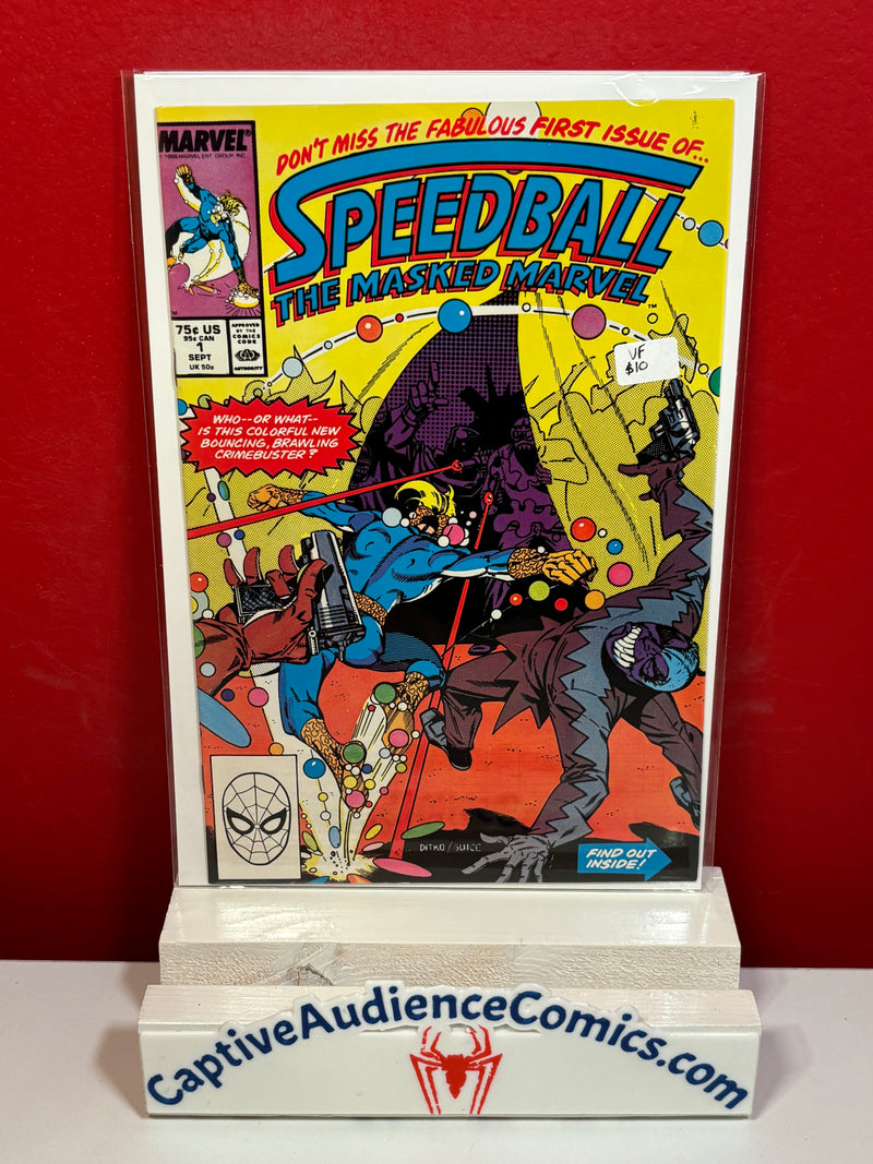 Speedball The Masked Marvel #1 - VF