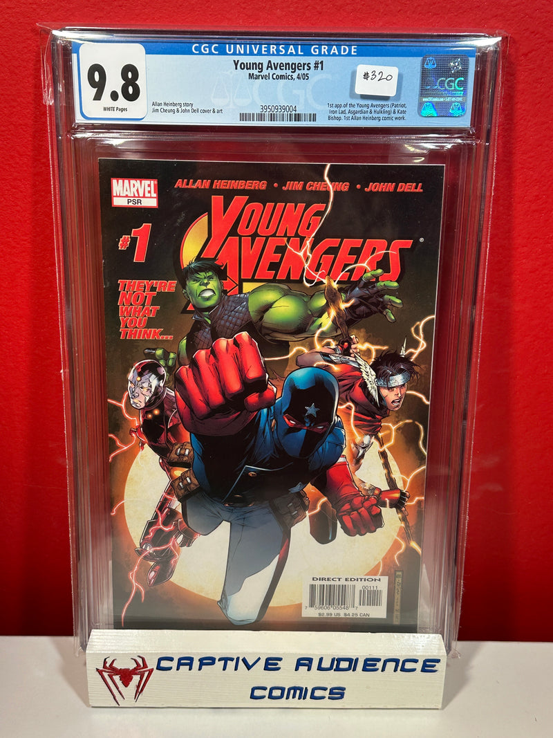 Young Avengers Vol. 1 #1 - 1st Young Avengers - CGC 9.8