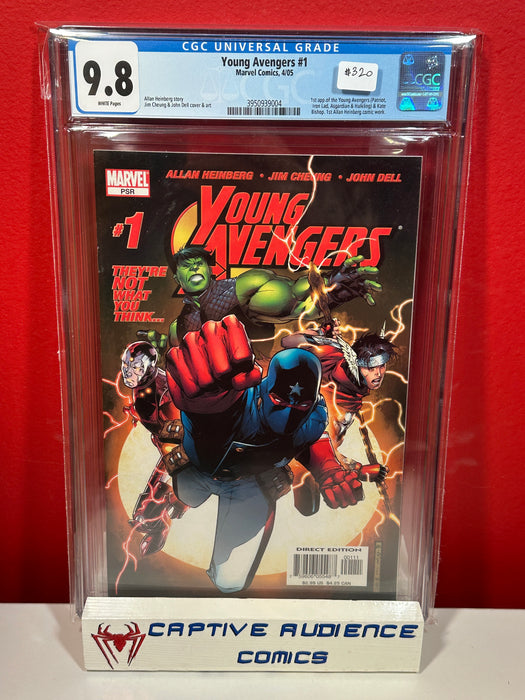 Young Avengers Vol. 1 #1 - 1st Young Avengers - CGC 9.8