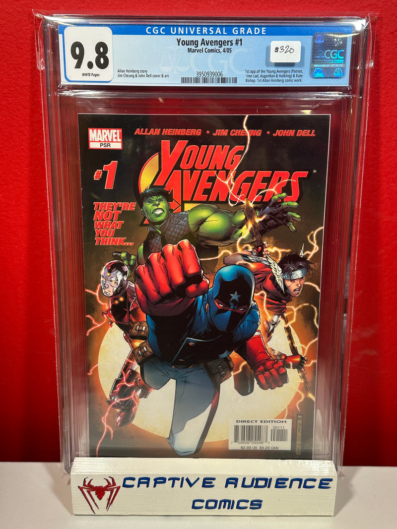 Young Avengers Vol. 1 #1 - 1st Young Avengers - CGC 9.8
