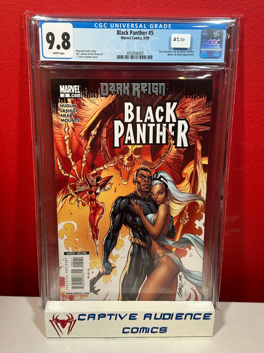 Black Panther Vol. 4 #5 - Shuri Becomes Black Panther - CGC 9.8